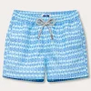 Boys Camel Mirage Sky Staniel Swim Trunks