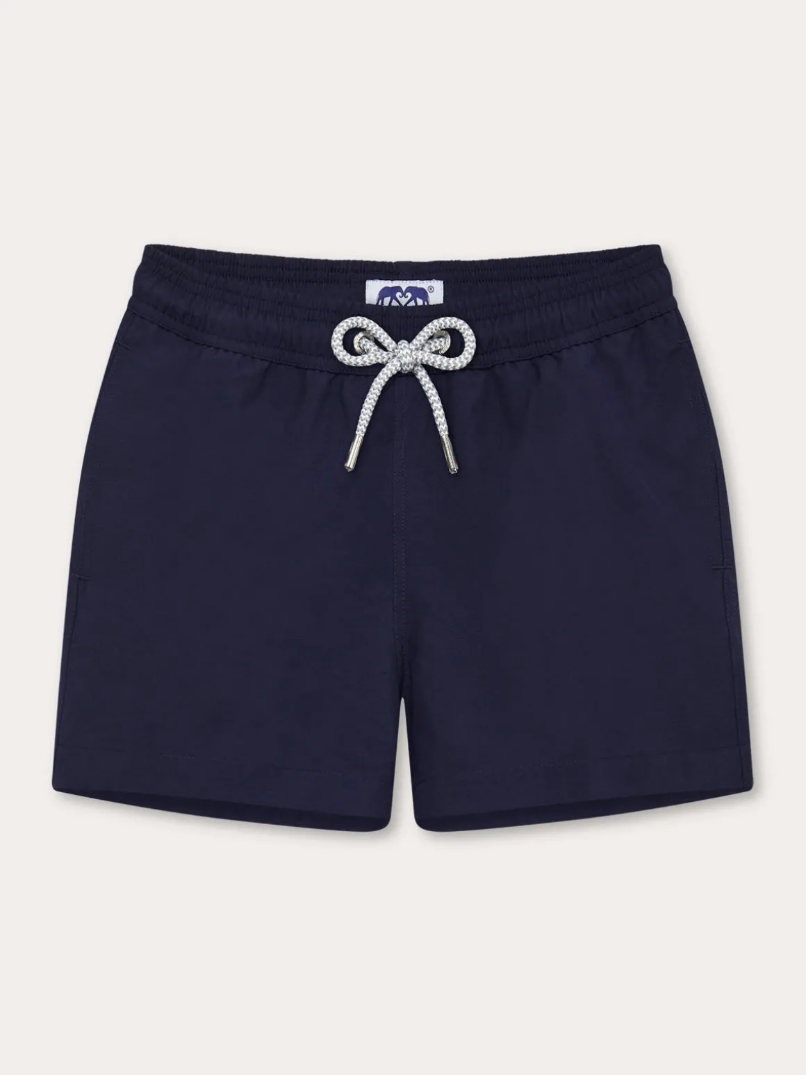 Boys Navy Blue Staniel Swim Trunks