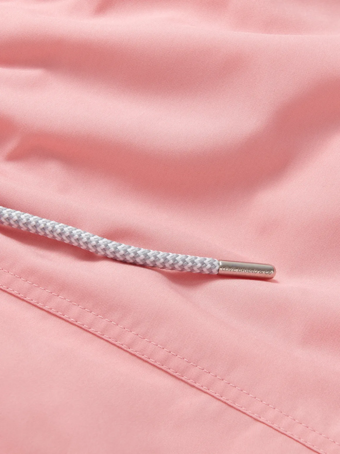 Boys Pastel Pink Swim Trunks