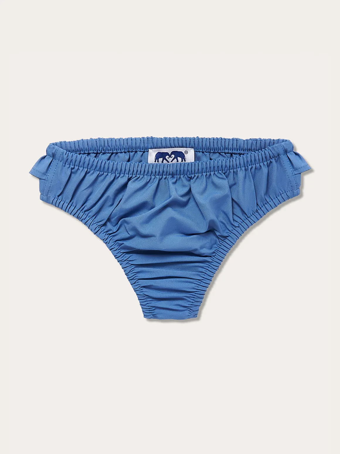 Girls Deep Blue Calabash Bikini Bottoms