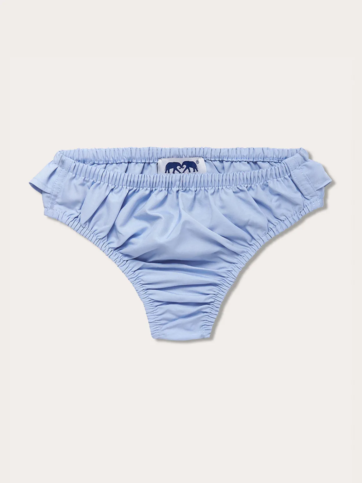 Girls Sky Blue Calabash Bikini Bottoms