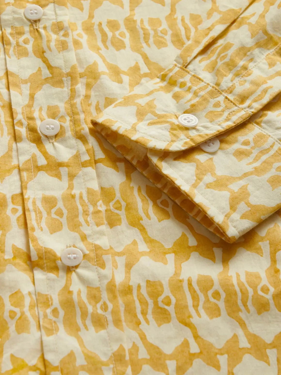 Kids Camel Mirage Abaco Cotton Shirt