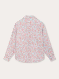 Kids Crazy Coral Abaco Linen Shirt