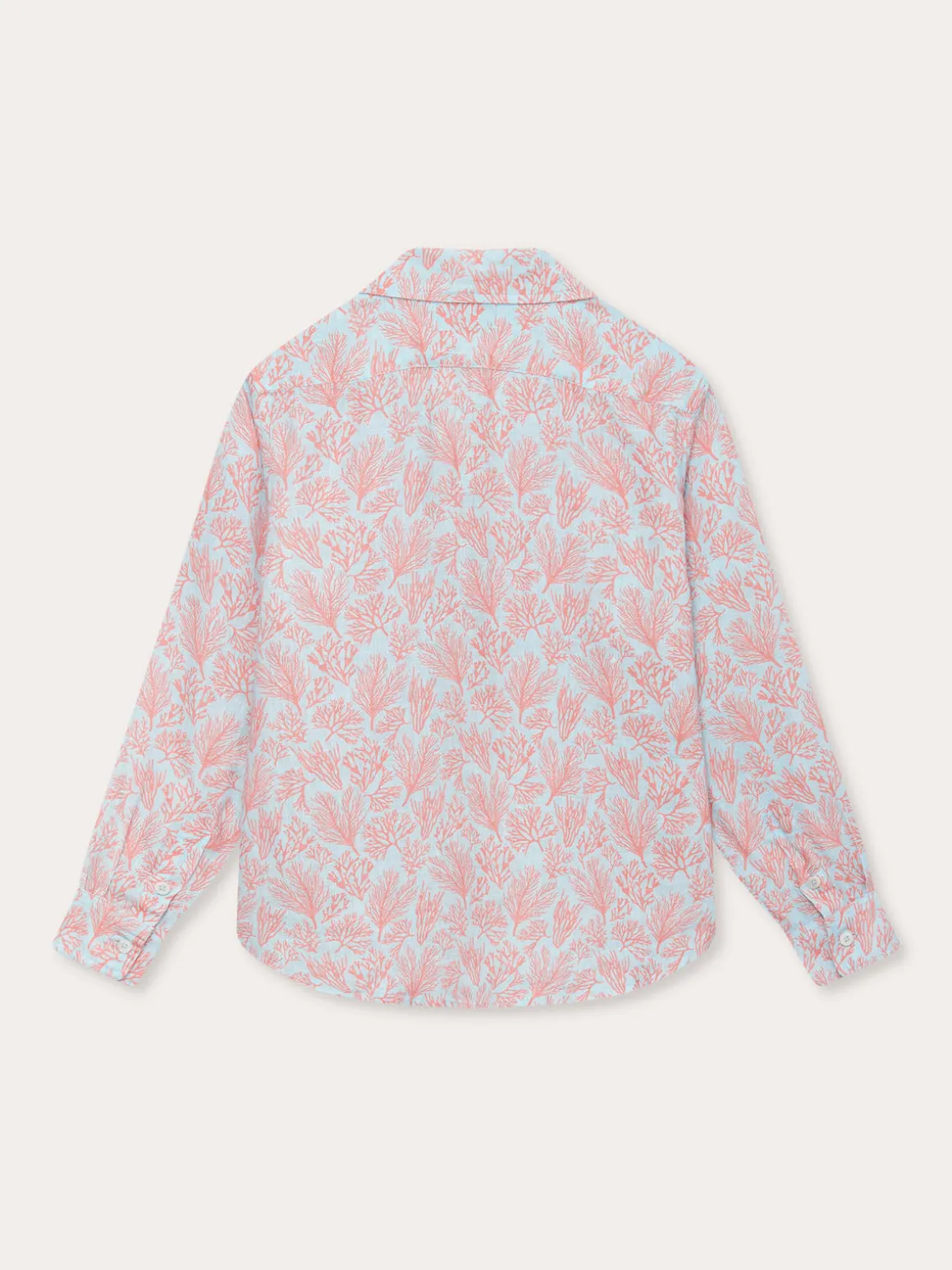 Kids Crazy Coral Abaco Linen Shirt