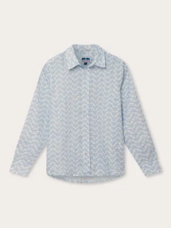 Kids Elephant Palace Sky Abaco Linen Shirt