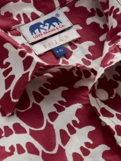 Kids Lurking Leopards Abaco Cotton Shirt