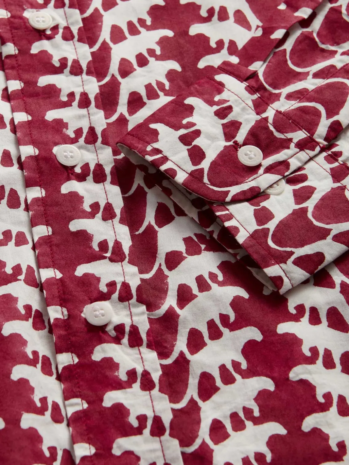 Kids Lurking Leopards Abaco Cotton Shirt