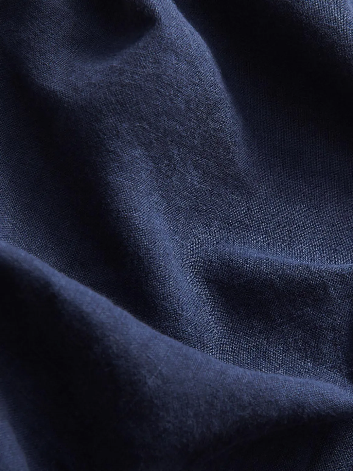 Kids Navy Blue Eleuthera Linen Trousers