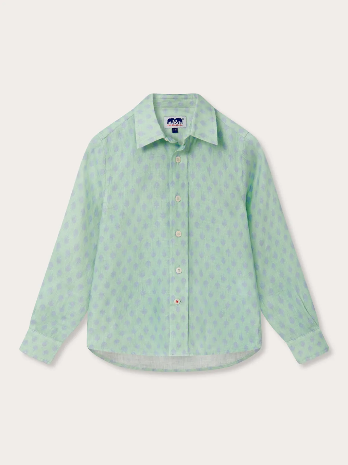 Kids Palm Days Abaco Linen Shirt