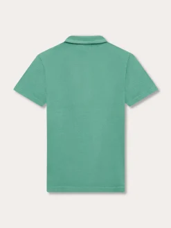 Kids Riviera Green Pensacola Polo Shirt