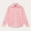 Kids Roseate Spoonbill Abaco Linen Shirt
