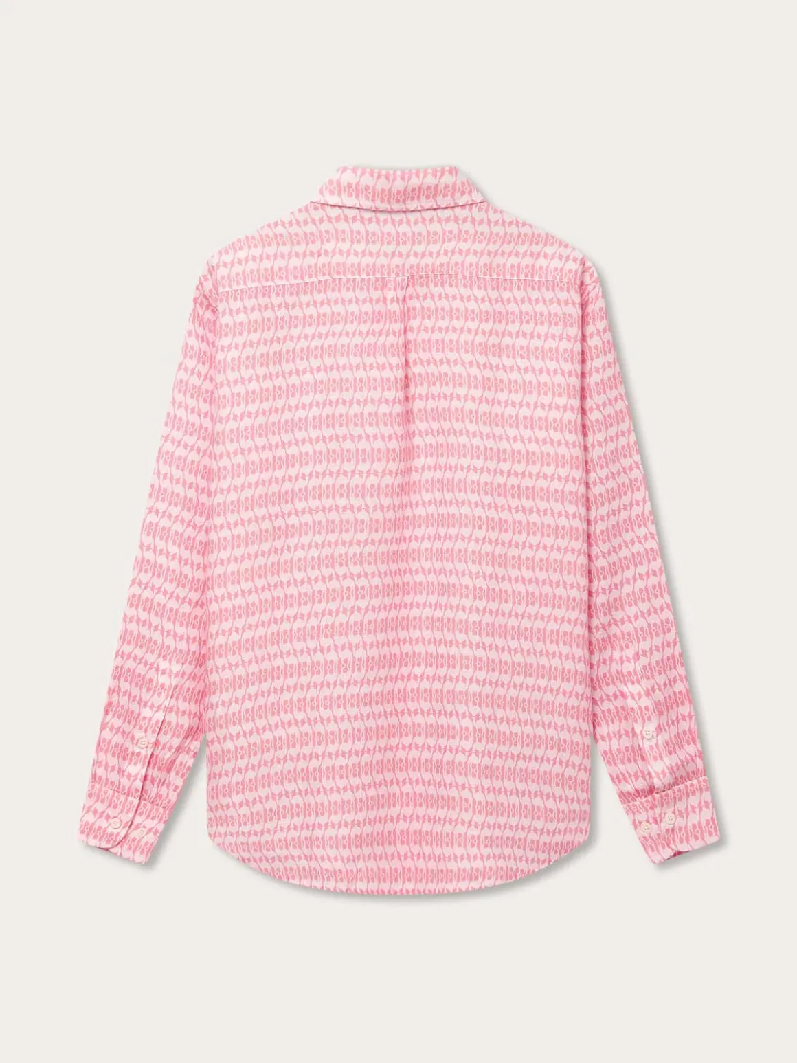 Men's Camel Mirage Pink Abaco Linen Shirt