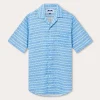 Men's Camel Mirage Sky Arawak Linen Shirt