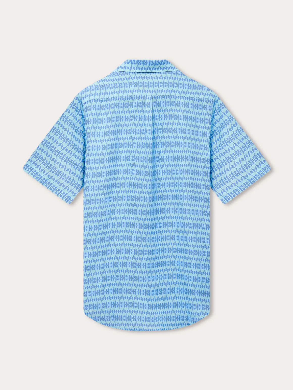 Men's Camel Mirage Sky Arawak Linen Shirt