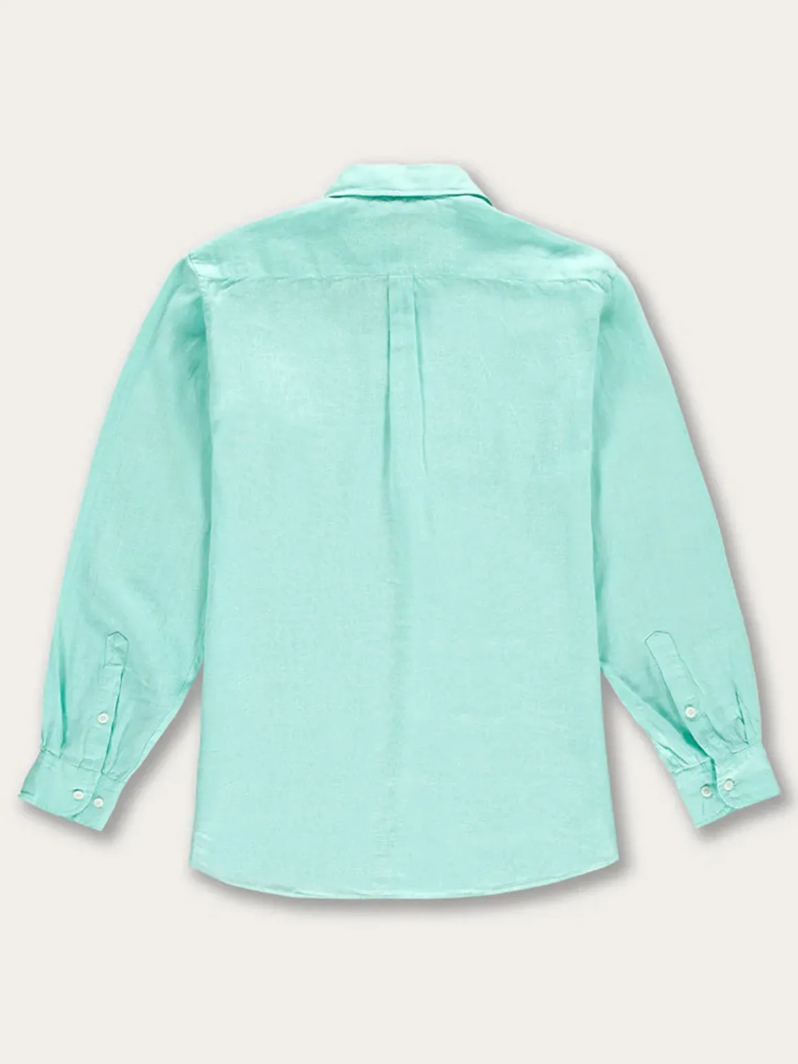 Men's Cay Green Abaco Linen Shirt