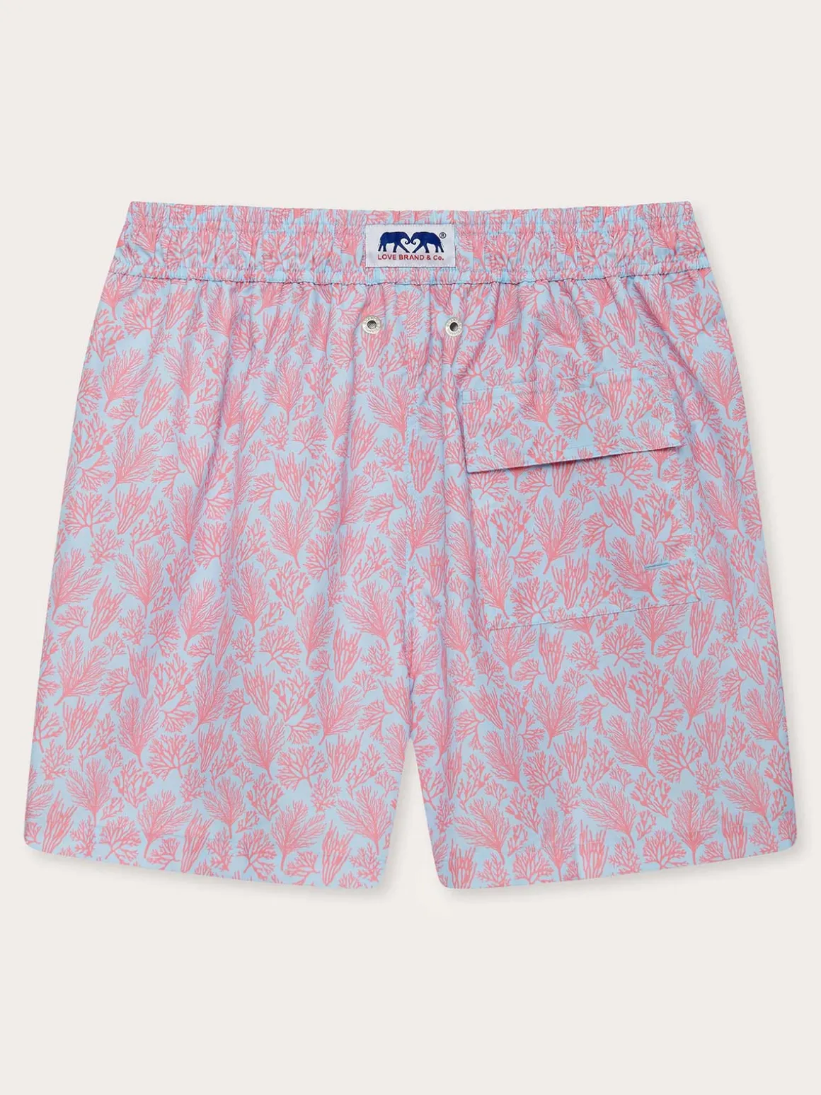 Men's Crazy Coral Swim Trunks
