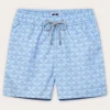 Men's Elephant Dance Blue Staniel Swim Trunks