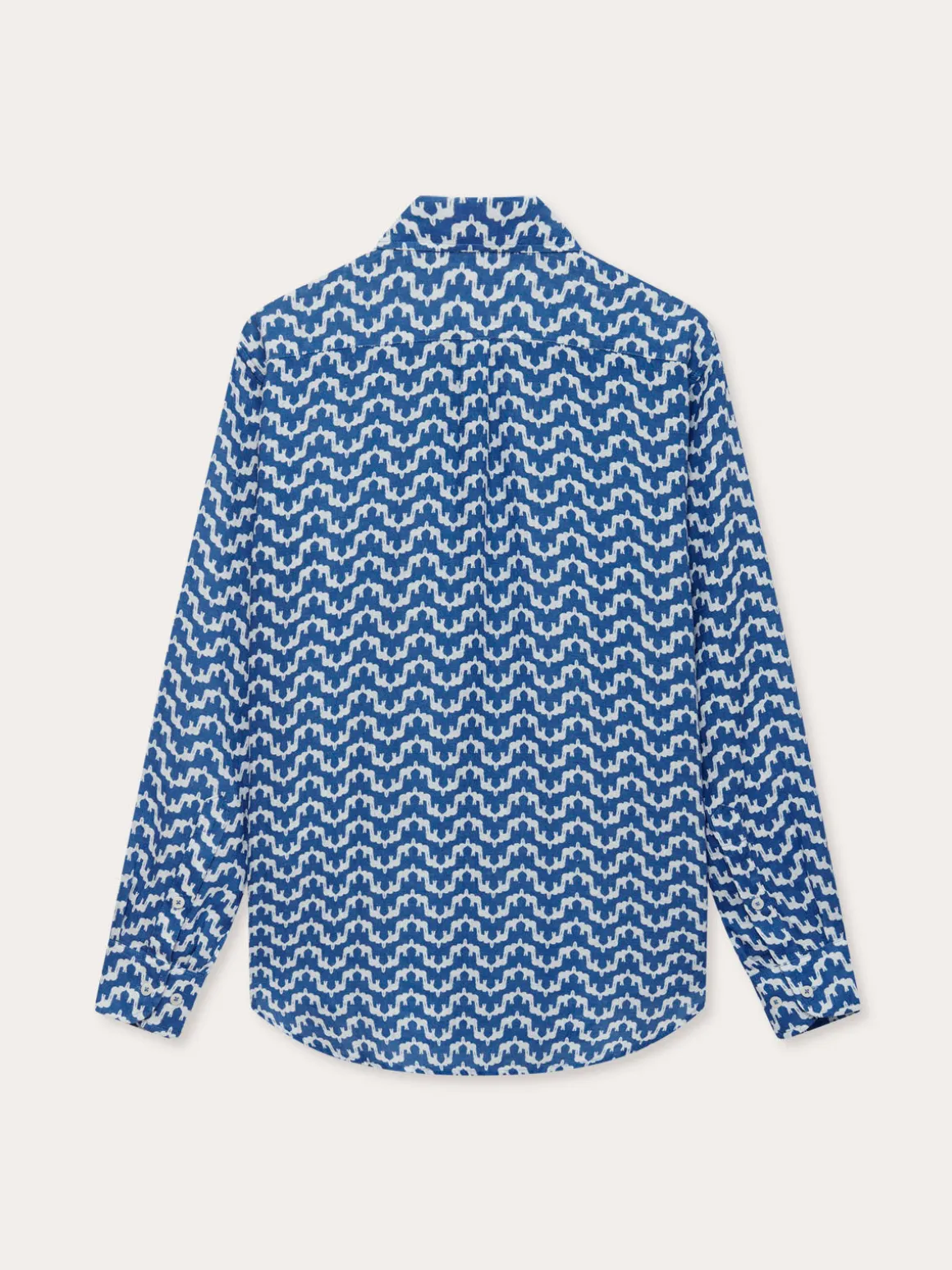 Men's Elephant Palace Blue Abaco Linen Shirt
