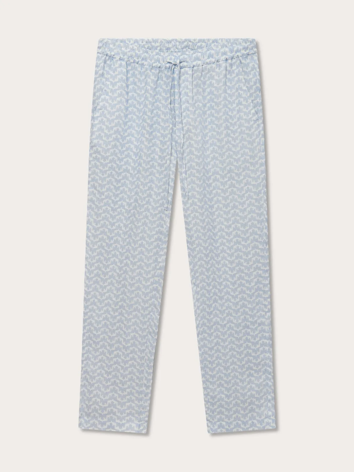 Men's Elephant Palace Sky Eleuthera Linen Trousers
