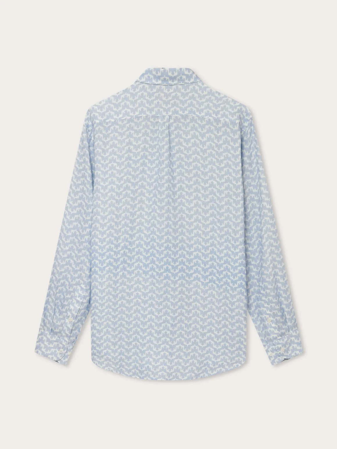 Men's Elephant Palace Sky Abaco Linen Shirt