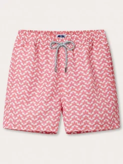 Men's Elephant Palace Strawberry Staniel Swim Trunks