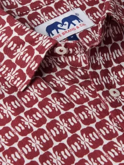 Men's Elephants of India Abaco Linen Shirt