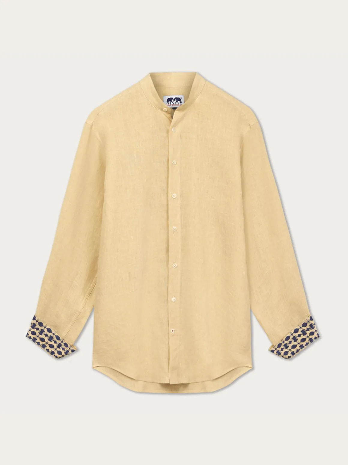 Men's Eye of The Tiger Maycock Linen Shirt