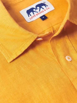 Men's Golden Hour Abaco Linen Shirt