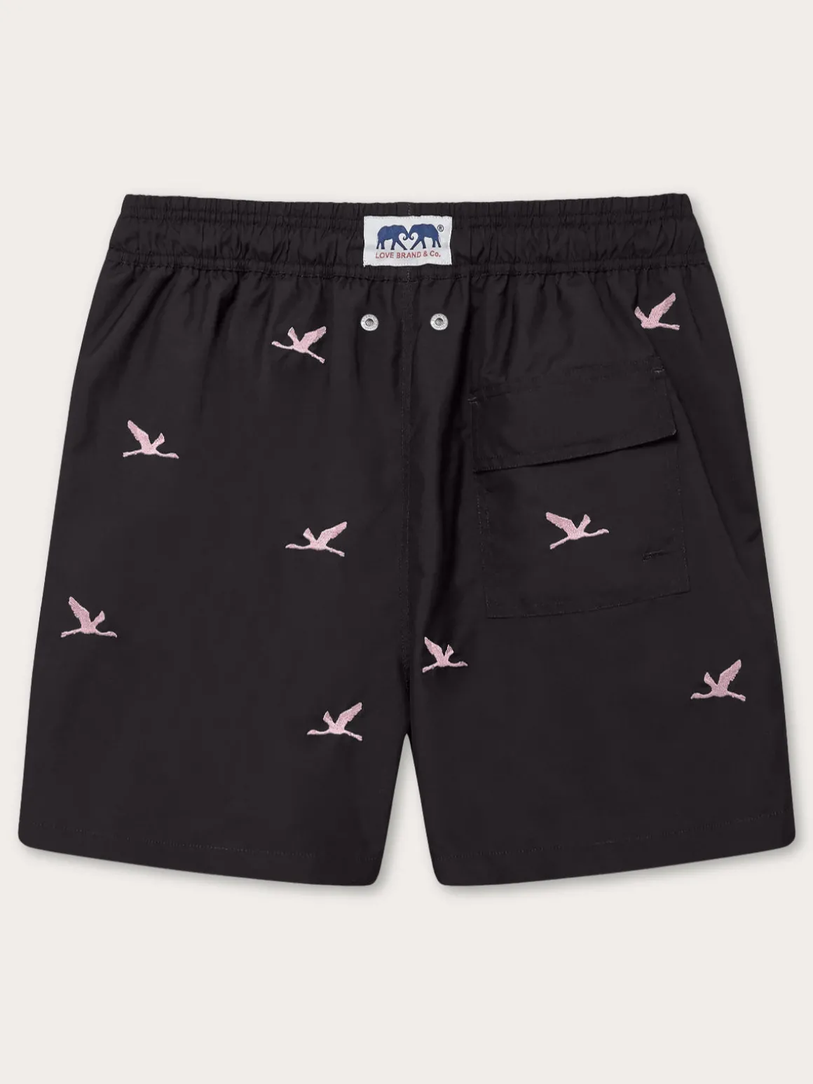 Men's Lake Nakuru Embroidered Staniel Swim Trunks