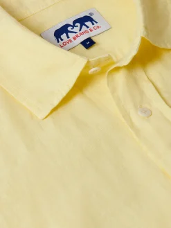 Men's Limoncello Manjack Linen Shirt
