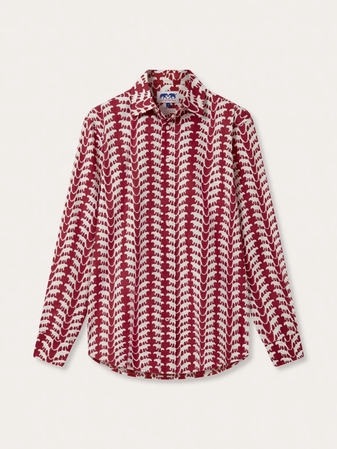 Men's Lurking Leopards Abaco Cotton Shirt