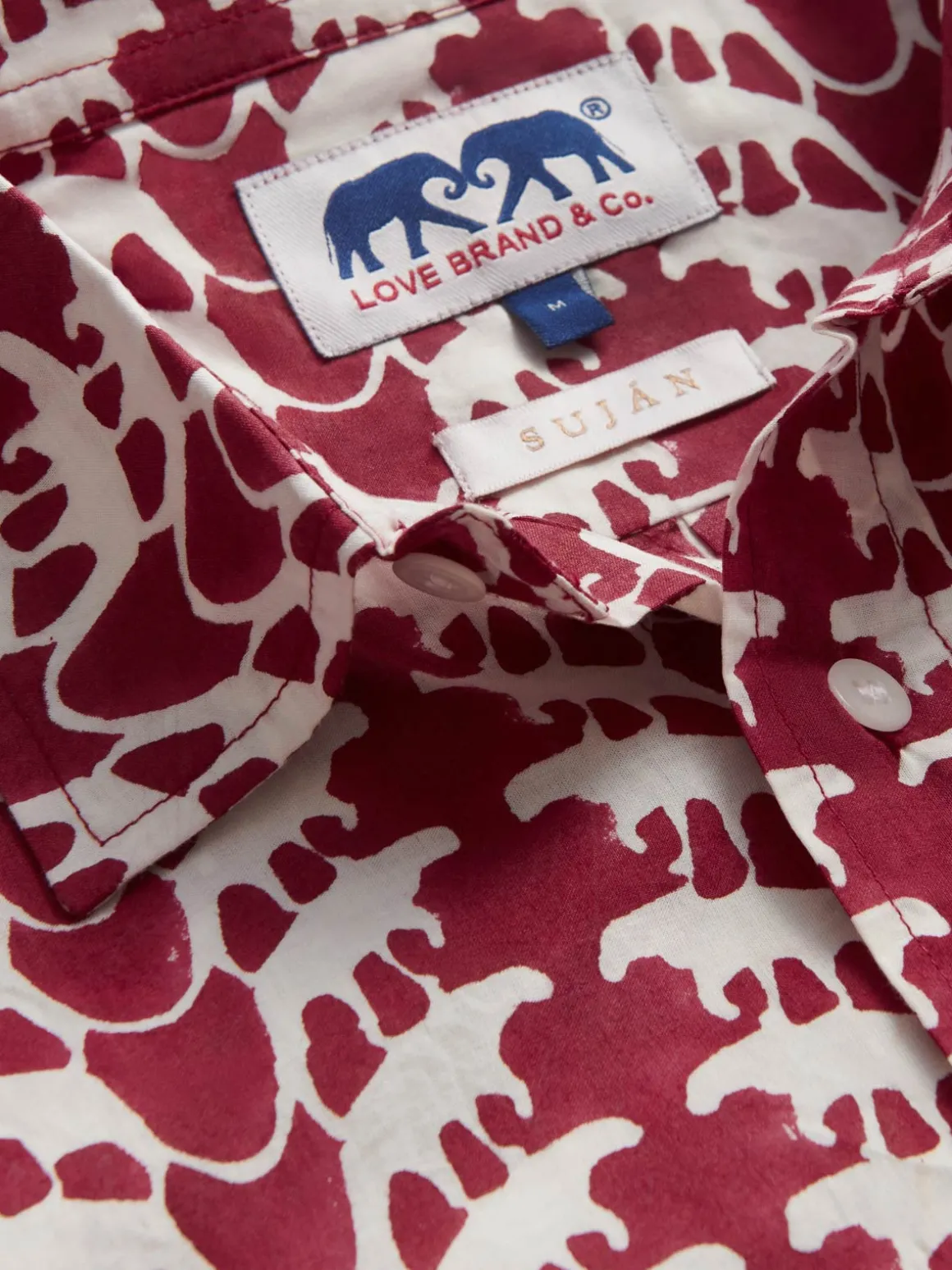 Men's Lurking Leopards Abaco Cotton Shirt