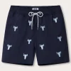 Men's Mara Crossing Embroidered Staniel Swim Trunks