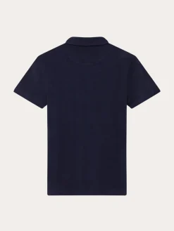 Men's Navy Blue Powell Terry Polo Shirt