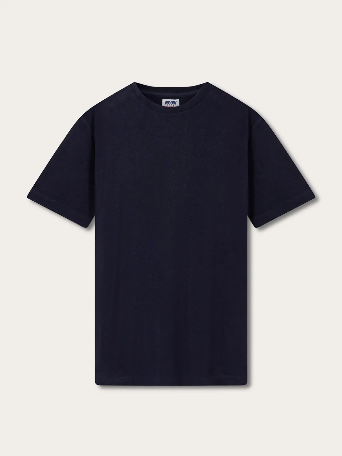 Men's Navy Blue Russell Terry T-Shirt