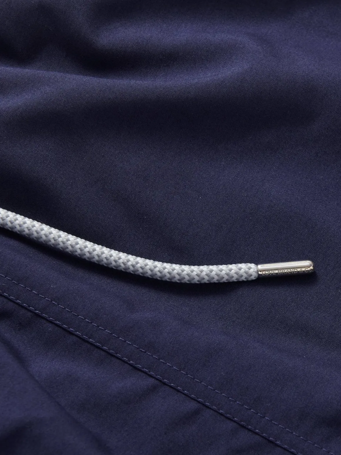 Men's Navy Blue Swim Trunks