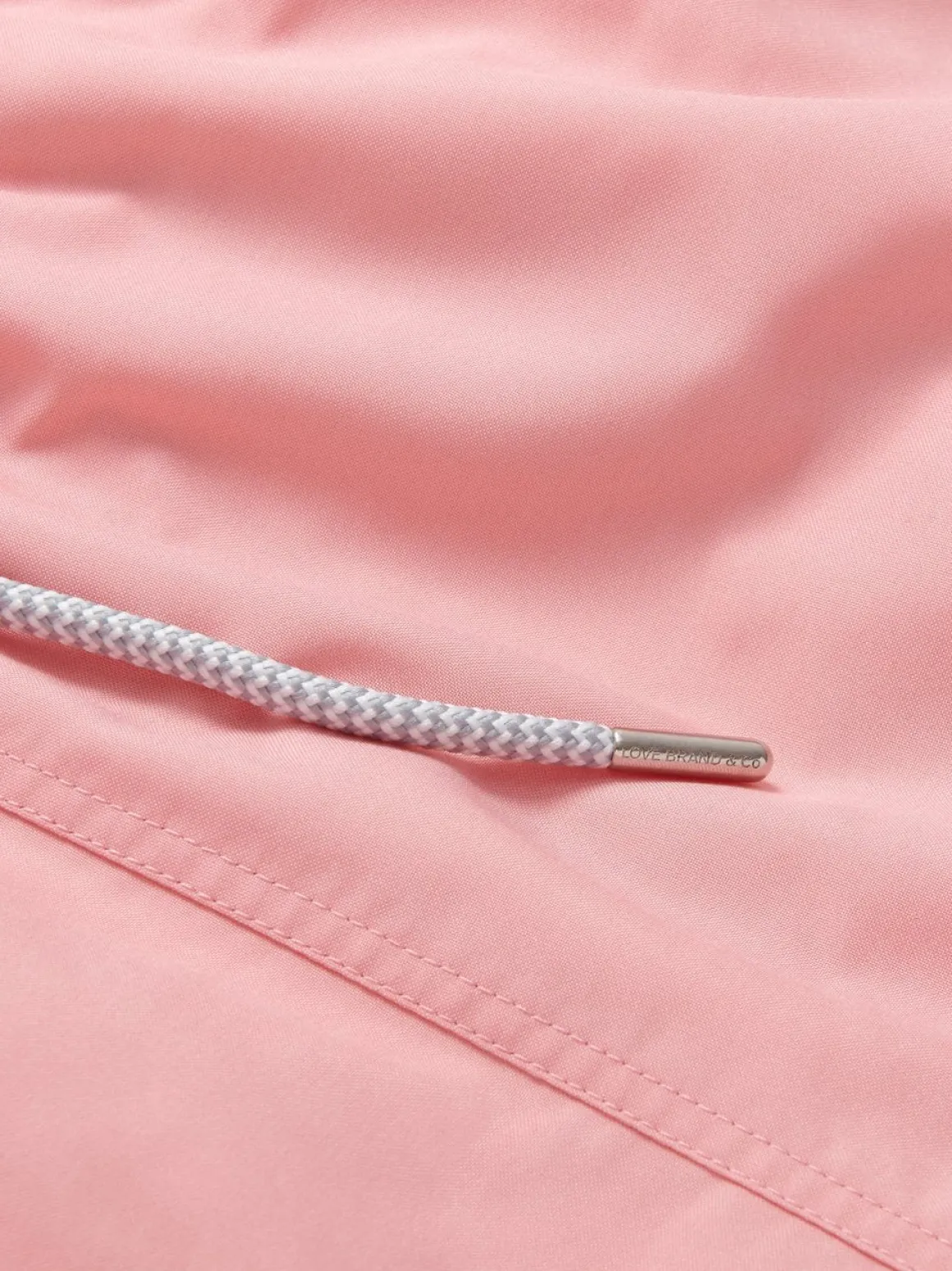 Men's Pastel Pink Swim Trunks