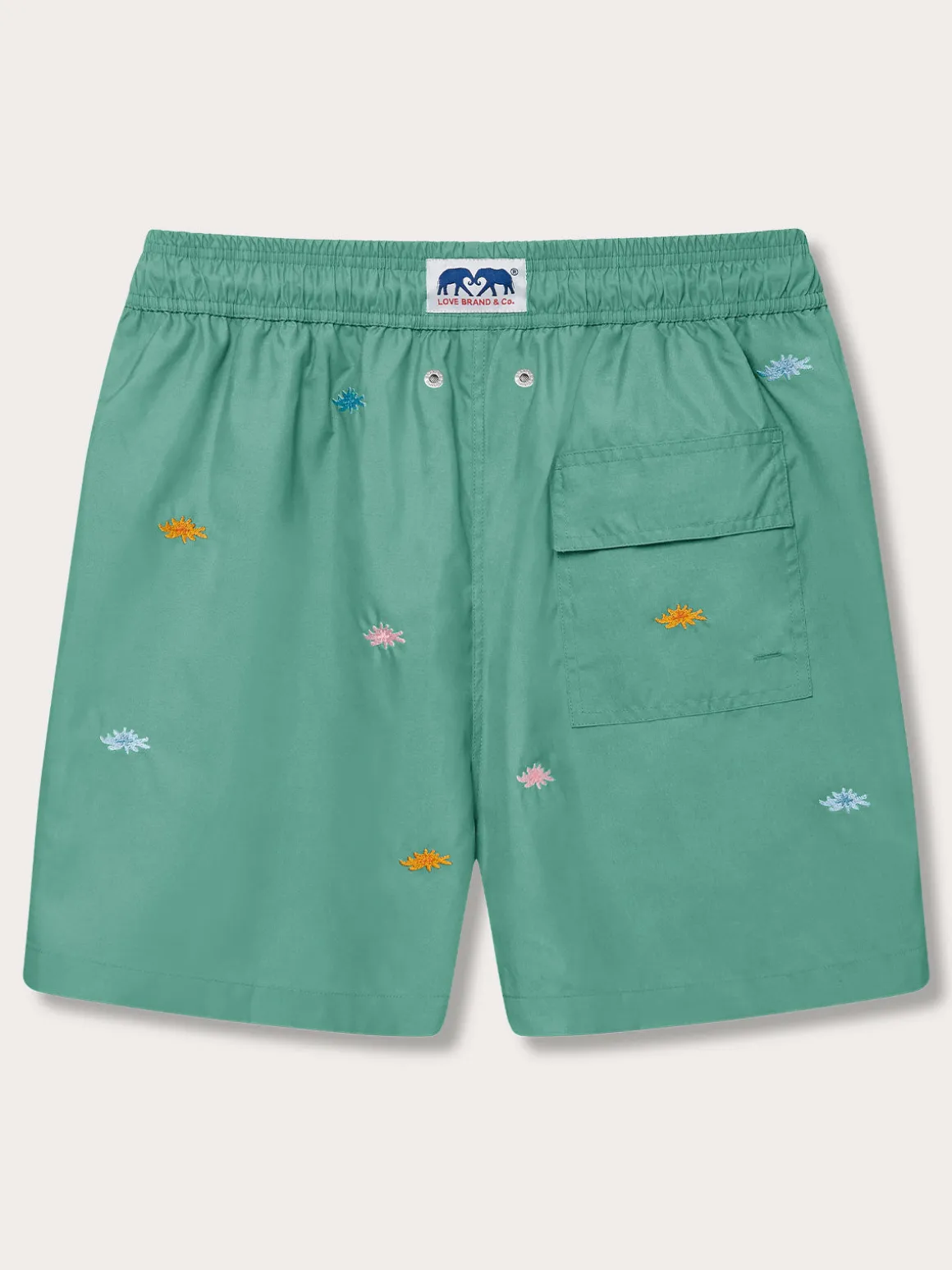 Men's Primavera Embroidered Staniel Swim Trunks