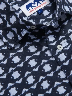 Men's Rhino Rhythm Abaco Linen Shirt