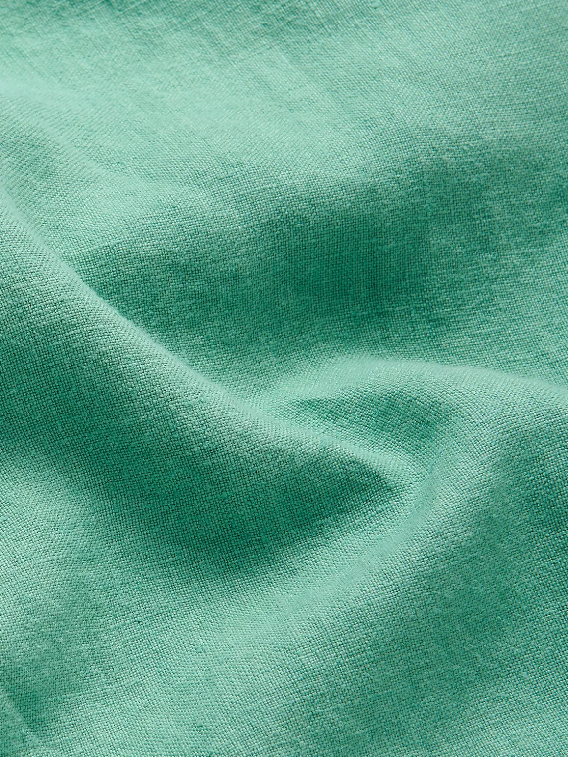 Men's Riviera Green Burrow Linen Shorts