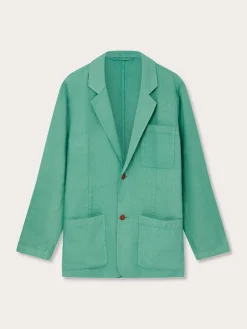 Men's Riviera Green Nassau Linen Jacket