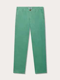 Men's Riviera Green Randall Linen Trousers