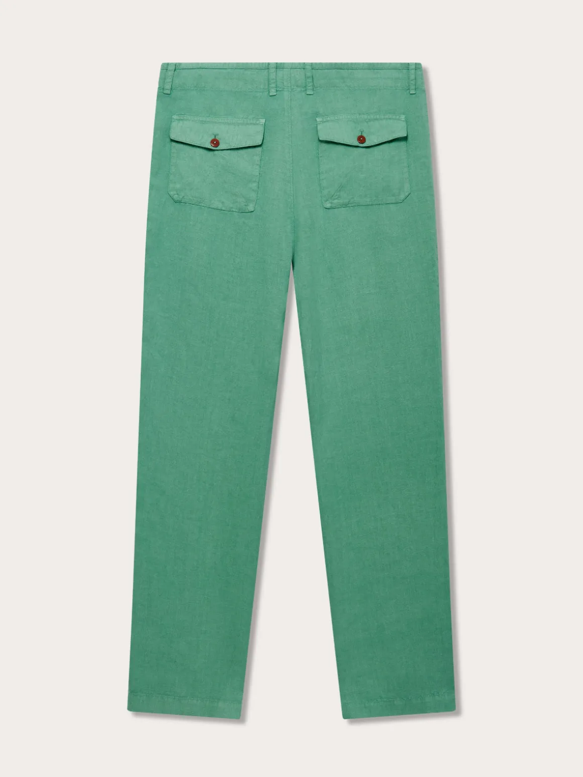 Men's Riviera Green Randall Linen Trousers