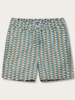 Men's Sea Flowers Staniel Swim Trunks
