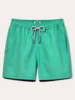 Men's Sicilian Green Staniel Swim Trunks