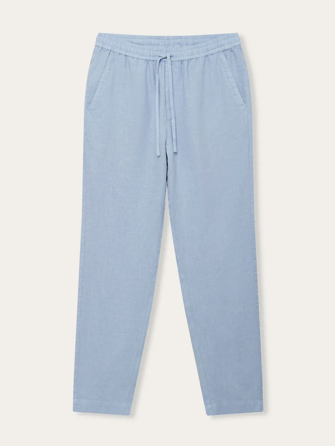 Men's Sky Blue Eleuthera Linen Trousers