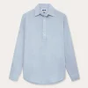Men's Sky Blue Hoffman Linen Shirt