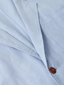 Men's Sky Blue Nassau Linen Jacket