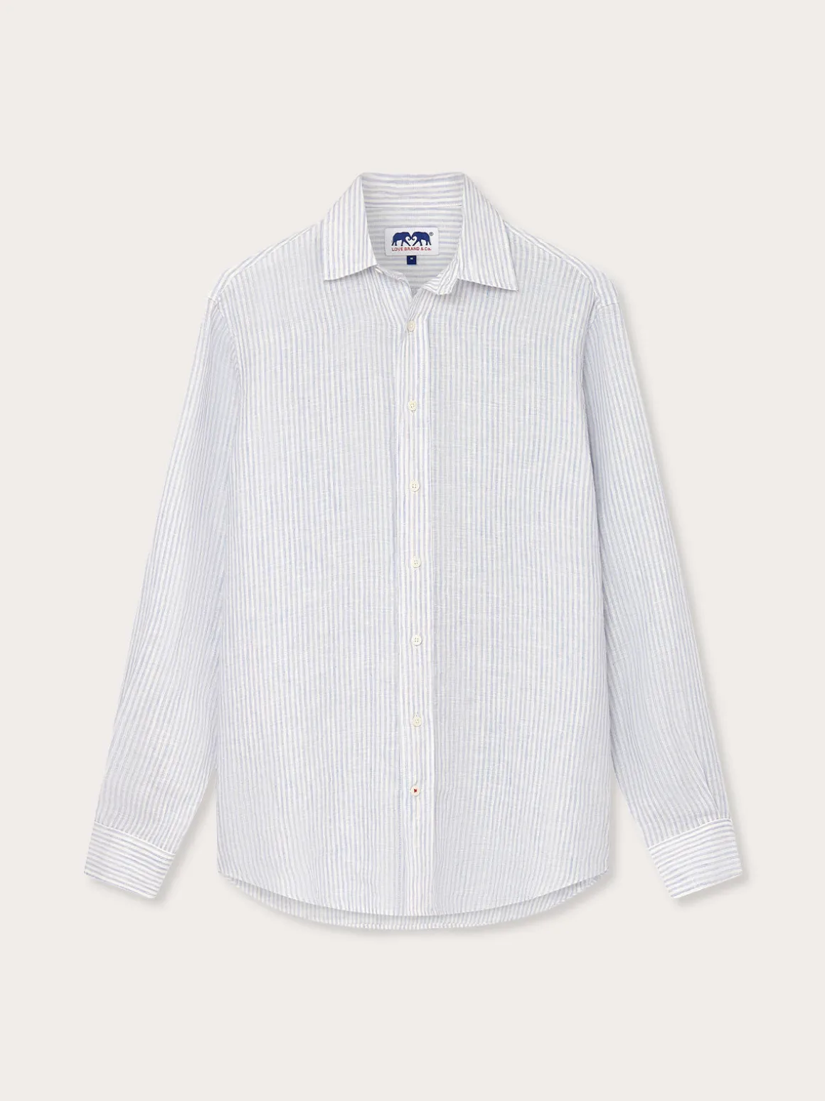 Men's Sky Lines Abaco Linen Shirt