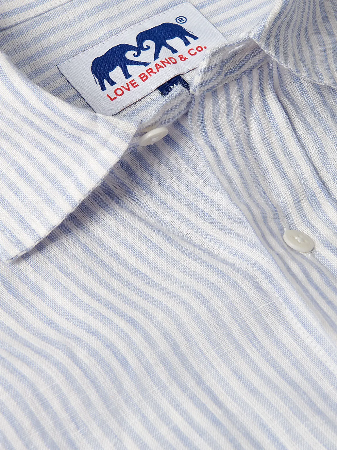 Men's Sky Lines Abaco Linen Shirt